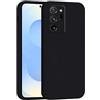 Mixroom - Cover Custodia Case per Samsung Galaxy Note 20 Ultra Protezione Fotocamera in Silicone TPU Morbido Opaco Bordi Piatti Colore Nero