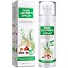 Tiuedu Spray di siero per la crescita dei capelli, olio naturale per la crescita dei capelli con olio biologico di rosmarino, olio di ricino, olio Batana e biotina, crescita dei capelli più sottili