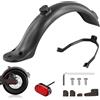 DINSONG Parafango Posteriore Electric Scooter, Parafango Posteriore, Compatibile con Xiaomi E Roller Mi M365 1S Pro Pro 2