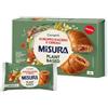 Misura Naturìcca Cornetti Sciroppo d'Acero e Cereali - Lievitati Naturalmente per 16 Ore, 6 Monoporzioni, Plant Based, Adatti ai Vegani - Confezione con Carta Certificata FSC