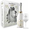 Sant'Orsola Casa Sant'Orsola - Prosecco ICE Demi Sec in Gift Box con 1 Calice in Policarbonato, Ottimo con Ghiaccio, Gusto Secco con Note Fruttate, 1x750 ml (Confezione da 6)