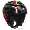 AGV - Casco AGV - Casco Irides Zurigo Nero / Rosso / Giallo Fluo