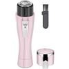 YZOTEK Mini Rasoi Femminili - Rasoio Elettrico Bikini Trimmer Portatile Senza Fili da Donna, Uso Umido e Asciutto Depilazione Indolore per Gambe Viso Braccia Ascelle Inguine Zona Bikini Corpo