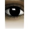 FXCONTACTS Lenti a contatto colorate per costumi di Halloween e carnevale, 2 pz, 1 paio, lenti morbide monouso senza correzione - Travestimento da STREGA NERA