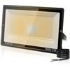 toobettp 600W Faretto LED, 60000LM Faretti LED da Esterno 3500K Bianco Caldo, Fari Led da Esterno Impermeabile IP66 per Giardino Cortile Garage Pareti