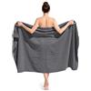 altego Asciugamano Bagno Grandi 100 x 180 cm - Teli Bagno Grandi - Telo Doccia Grande (Grigio)