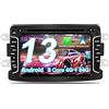 OVRICH Android Autoradio per Dacia Duster Renault Logan Sandero radio stereo multimediale con Wireless Carplay Android Auto, navigazione GPS, FM, Bluetooth, swc, wifi, 4G, 7 '', lettore DVD