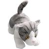 Carl Dick Peluche, gatto grigio, 18cm, 3223002