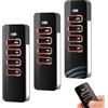 Wepai 868MHz Telecomando für Cancello Sommer Pearl,4 canali Telecomando per Telecomando sommer 4018V000,4015862001900 (3 Pezzi)