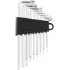 Ejoyous Set di Chiavi a Brugola Torx, Chiave di Sicurezza a Stella da 9 Pezzi Chiave a Brugola a Forma di L T6 T7 T 8 T9 T10 T15 T20 T25 T27 Set di Chiavi a Brugola, Set di Chiavi a L