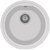 Plados PL4351-98 Lavello tondo 1 vasca diametro 44 cm Bianco Serie Atlantic UG 98 MICROULTRAGRANIT