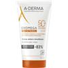 ADERMA A-derma Exomega Control Crema Solare Emolliente Spf50+ Protezione Solare Pelle Atopica, Prurito 150ml
