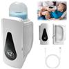 SGZIOO Scaldabiberon Portatile, 5600 MAh Scaldabiberon Portatile Senza Fili, Scaldabiberon Baby USB con Display LCD, Scaldabiberon Regolabile a 6 Velocità, scalda biberon portatile per Aereo, Viaggi