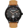Timberland Orologio Analogico al Quarzo Uomo con Cinturino in Pelle TDWGB2102201
