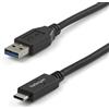 StarTech Cavo USB-A a USB-C 1m, USB 10Gbps, 3A, Ricarica e Sincronizzazione | Cavo di Ricarica Tipo-C, Compatibile USB 3.2 Gen 2