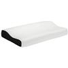 Pikolin Home - Guanciale viscoelastico, memory foam ergonomico, con fodera in Aloe Vera, sfoderabile, media durezza-bassa, 30 x 50 cm, altezza 7-11 cm. Tutte le misure