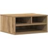 vidaXL Supporto per Stampante Rovere Artigianale 49x40x22,5 cm Legno Ingegnerizzato