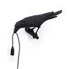 Seletti Bird Lamp Looking lampada da tavolo corvo nero