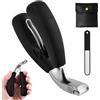 DGSLWH 1 pezzi Tagliaunghie, Tagliaunghie resistente, tagliaunghie in acciaio inossidabile, Tagliaunghie con Contenitore, tagliaunghie professionale, Adatto per unghie spesse e unghie dei piedi Uomini Donne