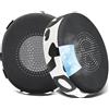 SOULWIT Cuscinetti auricolari in gel di raffreddamento per Jabra Evolve2 65 (Evolve 2 65MS 65UC MS UC)/Evolve2 40 (40UC 40MS USB)/Elite 45h On-Ear Wireless Headset, con tessuto in seta di ghiaccio