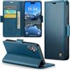 Rerzoiro Cover per iPhone 16 Plus 6,7 Custodia Portafoglio [Blocco RFID] Premium Pelle PU Wallet Case Flip Libro con Porta Carte Slot Supporto Flip Case per iPhone 16 Plus, Blu