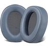 SOULWIT Cuscinetti Auricolari Di Ricambio per Sony WH-H900N (h.Ear on 2 Wireless) & MDR 100ABN (h.Ear on Wireless)-Blu