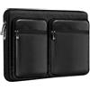 HSEOK Custodia protettiva per laptop Custodia da 15 15,6 16 pollici con 5 tasche separate per rendere il laptop e gli accessori ben organizzati e facili da trasportare,B01BK08