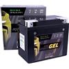 intAct Bike-Power GEL12-16L-B, CB16L-B, 51911, 12V 19 Ah, 280 A (EN), Batteria per moto al GEL di alta qualità con il 30% di potenza di avviamento in più, batteria al GEL esente da manutenzione