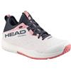 HEAD Scarpe da Donna Motion PRO Pickleball da Donna, Bianco/Nero/Blu, EU 36