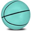 MINDCOLLISION 5/6/7 Sorriso Basket, Pallacanestro in Pelle Morbida PU, Buon Dribbling e tiro, Regalo di Compleanno di Natale, Adatto per Il Gioco al Coperto e all'aperto,Nero,No. 6