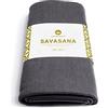 LOTUSCRAFTS Coperta yoga in cotone biologico, resistente e durevole, coperta da meditazione, coperta yoga, 200 x 150 cm