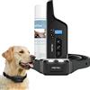 PetTec Collare da Addestramento per Cani con Spray, Portata fino a 600m - Collare a Spray con Telecomando - Impermeabile, Spray Innocuo, Intensità Regolabile - Dispositivo Sicuro per i Cani