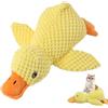 Generisch Peluche anatra, lenitivo, anti-stress, calmante anatra per cani, anatra squeak per cani, giocattolo calmante per cani, giocattolo per cani