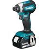 Makita DTD154Z Avvitatore a impatto 175Nm 18V LXT + 1 x BL1840B + MAKPAC