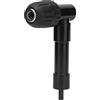 LIYJTK Cordless Drill Attachment Adapter 90 Degree Handle Right Angle Hand Tight Chuck 3 Jaw