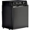 Smad Frigorifero Trivalente per Camper, 12V/220V/Gas, Mini Frigo Bar Silenzioso per Campeggio, Caravana, Forgon, Camion, 40L, Nero
