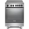 De'Longhi DMX64INL - Cucina induzione con forno elettrico, 60x60 cm, Inox