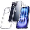 RKINC Cover per iPhone 16 Pro Max, Custodia Mai ingiallimento Standard militare Antiurto Antigraffio, 1 Cover protettiva con 3 pezzi Vetro temperato Armatura Pellicola Trasparente