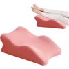 Balakaka Cuscino per Gambe 60×36×24 cm, Cuscino Gambe Federa Lavabile, Cuscino Alza Gambe per Circolazione Gonfiore Recupero da Chirurgia e Lesioni Sollievo per Gambe Pesanti, Rosa