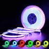 Arotelicht 24V Striscia LED COB RGB 5m, Strisce LED dimmerabile catena luminosa ad alta densità 576LEDs/M IP20 per camera da letto cucina casa decorazione(senza alimentazione)