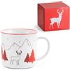 hi!dea™ Tazza natalizia in ceramica VERNON X personalizzate o neutre