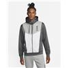 nike Giacca Sportiva felpa cappuccio UOMO Nike Grigio HYBRID PK FZ HD poliestere
