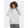 adidas Felpa Cappuccio Hoodie UOMO Adidas ENTRADA 22 SWEAT Bianco con tasche