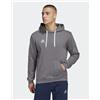 adidas Felpa Cappuccio Hoodie UOMO Adidas ENTRADA 22 SWEAT Grigio Tasche senza zip