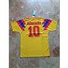 adidas Colombia Adidas Maglia Calcio Storica vintage Giallo Valderrama 10 Italia 90
