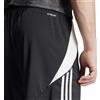 adidas Pantaloncini Shorts Calcio UOMO Adidas Tiro 24 Football Nero Bianco