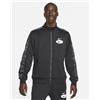nike Giacca Sportiva UOMO Nike Nero Nike Swoosh League Tasche con zip poliestere