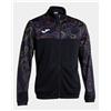 Joma Giacca Allenamento Training UOMO Joma Torneo Capsule PADEL Nero con tasche