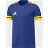 adidas Maglia calcio Football Shirt UOMO Adidas Blu Giallo Squadra 25 Jersey