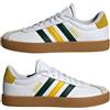 adidas Scarpe Sneakers UOMO Adidas VL Court 3.0 Lea Bianco Giallo Verde